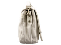 Prato LM Shahid H40-N glattes Rindleder Umhängetasche Handtasche white