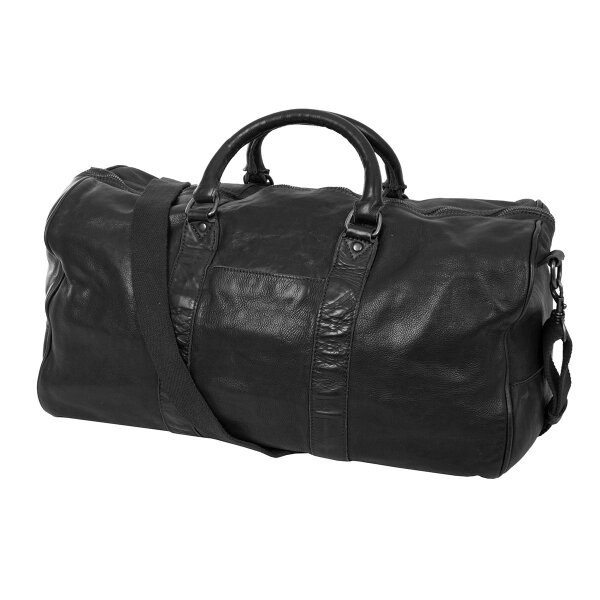 Prato LM Shahid SLRT01-N glattes Rindleder Reisetasche...