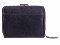 Prato Geldbörse B41-K-RFID glattes Rindleder schwarz