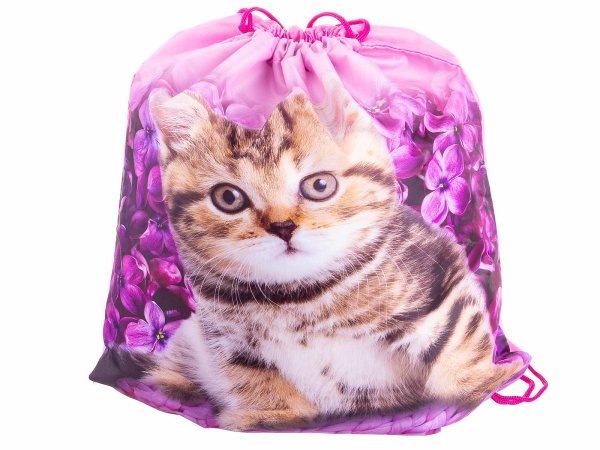 fabrizio Turnbeutel, Sportbeutel, Sporttasche, Kinder, Schule - Katzen