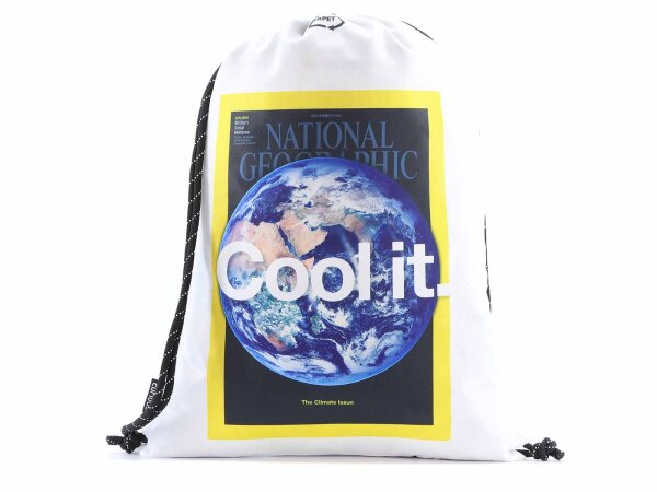 National Geographic N08906.01 Earth Sportbeutel white