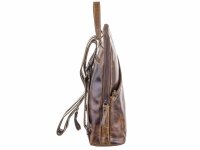 BAXX´S Leder Damen Rucksack Daypack S43 olive
