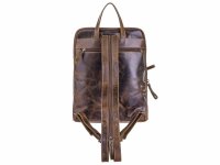 BAXX´S Leder Damen Rucksack Daypack S43 olive