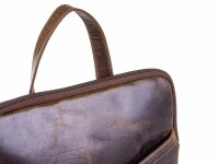 BAXX´S Leder Damen Rucksack Daypack S43 olive