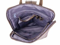 BAXX´S Leder Damen Rucksack Daypack S43 olive