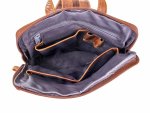 BAXX´S Leder Damen Rucksack Daypack S43 tan