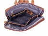 BAXX´S Leder Damen Rucksack Daypack S43 tan