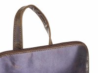 BAXX´S Leder Damen Lederrucksack Daypack S44 olive