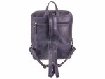 BAXX´S Leder Damen Stadtrucksack Outdoor S50 blau