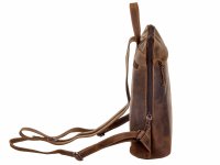BAXX´S Leder Damen Stadtrucksack Outdoor S50 tan