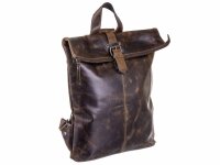 BAXX´S Leder Damen Daypack Backpack S41 olive