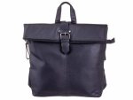 BAXX´S Leder Damen Cityrucksack Backpack S40 schwarz