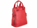 BAXX´S Leder Damen Rucksack A4 S42 rot
