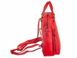 BAXX´S Leder Damen Rucksack A4 S42 rot
