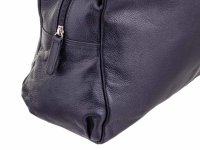 BAXX´S Leder Damen Handtasche Kurzgrifftasche 187020 schwarz