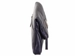 BAXX´S Leder Damen Schultertasche Abendtasche mit Magnetverschlüssen 267517 schwarz