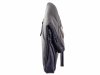 BAXX´S Leder Damen Schultertasche Abendtasche mit Magnetverschlüssen 267517 schwarz
