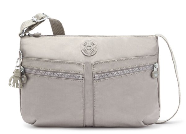 Kipling Izellah 7 Liter Mittelgrosse Schultertasche K02144 Grey Gris