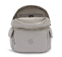 Kipling City Back mittelgro&szlig;er Rucksack K12147 Grey Gris