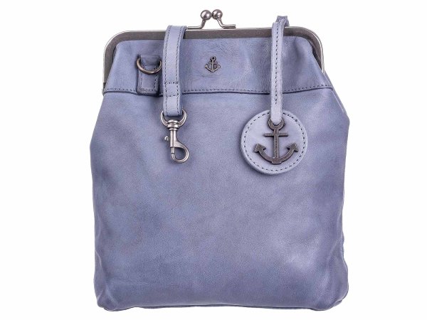 Harbour 2nd Bonnie Handtasche mit Bügelverschluss denim