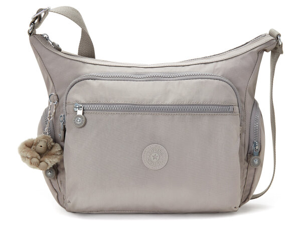 Kipling Gabbie Mittelgroße Crossbody Tasche K15255 Grey Gris