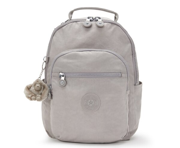 Kipling Seoul S Rucksack Tabletfach KI4082 Grey Gris