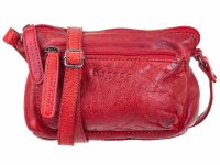 Bagsac Casual Leder Damen Umhängetasche B486002 rot