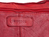 Bagsac Casual Leder Damen Shopper B486004 rot