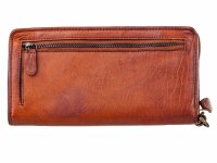 The Chesterfield Brand Leder Soft Antique Damen Reißverschlussbörse