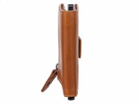 The Chesterfield Brand Leder Wax Pull Up Unisex Geldbörse cognac