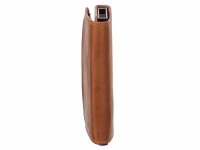 The Chesterfield Brand Leder Wax Pull Up Unisex Geldbörse cognac