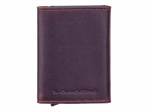 The Chesterfield Brand Leder Wax Pull Up Unisex Geldbörse brown