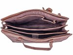 DIMAGINI Leder Laptoptasche 16&quot; DM384006 Brown