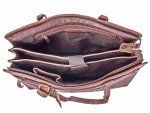 DIMAGINI Leder Laptoptasche 16&quot; DM384006 Brown