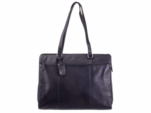 DIMAGINI Leder Laptoptasche 16" DM384006 Black