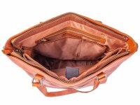 DIMAGINI Leder Laptoptasche 15"DM 384007 Kroko-Optik