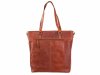 DIMAGINI Leder Laptoptasche 15"DM 384007 Kroko-Optik Cognac