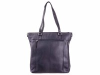 DIMAGINI Leder Laptoptasche 15"DM 384007 Kroko-Optik Black