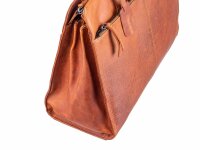 DIMAGINI Leder Laptoptasche 16" DM384008 Kroko-Optik