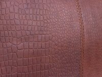 DIMAGINI Leder Laptoptasche 16" DM384008 Kroko-Optik Brown