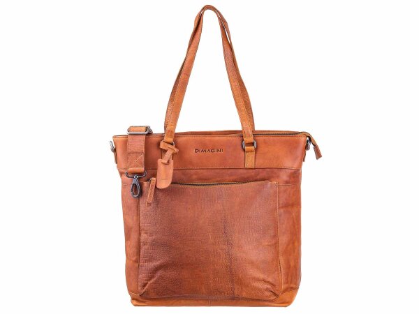 DIMAGINI Leder Shopper XL DM384009 mit Laptopfach...