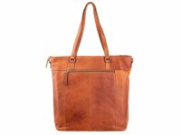 DIMAGINI Leder Shopper XL DM384009 mit Laptopfach 15&quot; Kroko-Optik