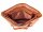DIMAGINI Leder Shopper XL DM384009 mit Laptopfach 15" Kroko-Optik Cognac