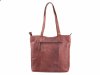 DIMAGINI Leder Shopper DM 384010 mit Laptopfach 15" Brown