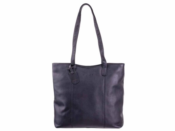 DIMAGINI Leder Shopper DM 384010 mit Laptopfach 15"...