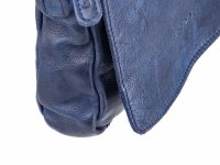 Bagsac Casual Unisex Leder Umhängetasche B486009 blau
