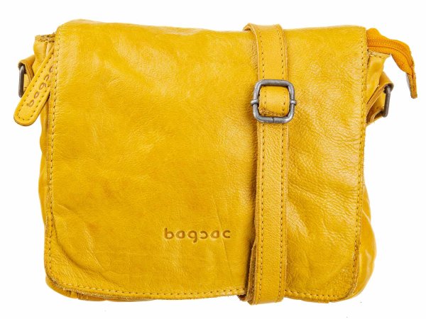 Bagsac Casual Unisex Leder Umhängetasche B486009 gelb