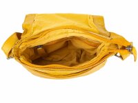 Bagsac Casual Unisex Leder Umhängetasche B486009 gelb
