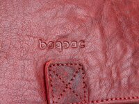 Bagsac Casual Unisex Leder Umhängetasche B487004 rot