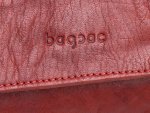 Bagsac Casual Unisex Leder Umhängetasche B487009 rot